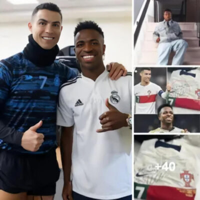 Vinicius Junior shares insights into his new showroom and a special gift from his idol Cristiano Ronaldo after Real’s victory over Barcelona in the Super Cup. ‎