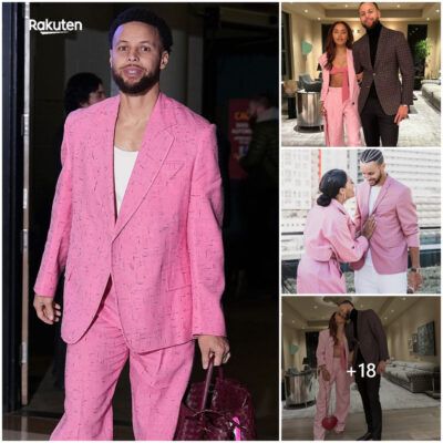 NBA Star Stephen Curry Sparks Fashion Buzz in Bold Pink Suit