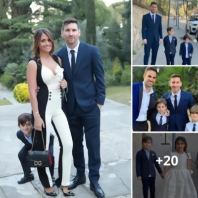 Superstar Messi’s family dressed up to attend his best friend’s important ceremony in Rosario, showing off a precious honor that made fans crazy. ‎