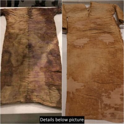 This extraordinary ancient Egyptian tunic is an impressive 4,500 years old