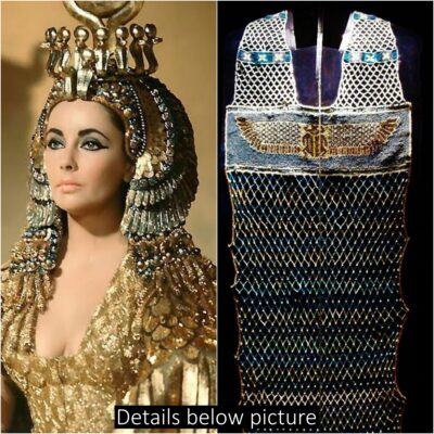 An intact 4,500-year-old Egyptian beaded wedding dress found in ancient tombs