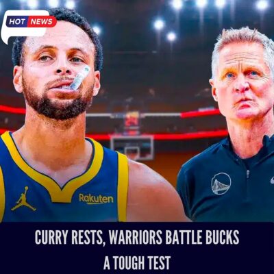 Warriors’ Steve Kerr explains reason for resting ‘wiped out’ Stephen Curry in Bucks clash