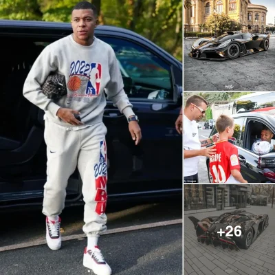 Mbappe inlaid with gold sᴜper car makes everyone admire because so beautiful