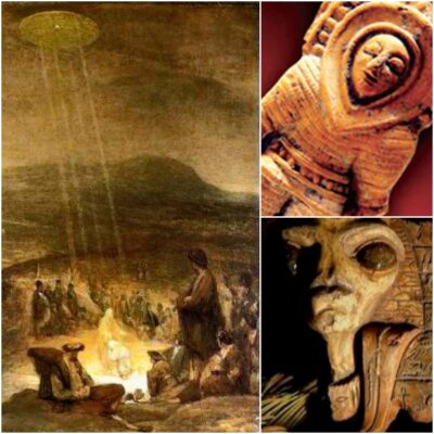 Detection of UFOs appearing on walls since ancient times?