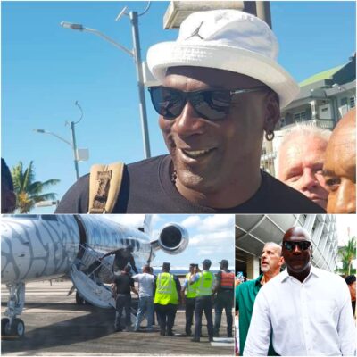 Exclusive Update: Michael Jordan’s Arrival Sparks Intrigue as Private Charter Touches Down in Simpson Bay ‎