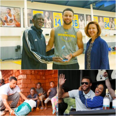 Congratulations! The Golden State Warriors have bestowed the “Alvin Attles Community Impact Award” on Stephen Curry