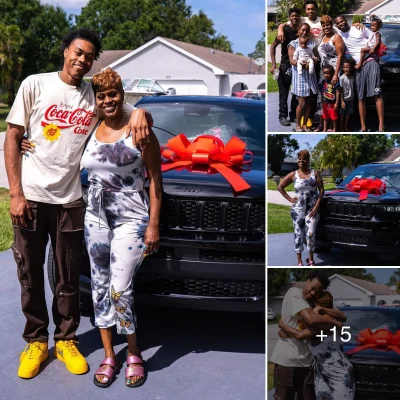 The 22-year-old NBA young star Scottie Barnes turns his mother’s dream into reality as he surprises her with a special birthday gift to express gratitude