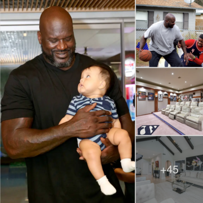 See Shaquille O’Neal’s stunning mansion, where he hosted full-scale basketball game