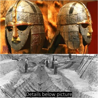 The 7th-century full-face helmet unveils the most opulent ship burial ever discovered at Sutton Hoo