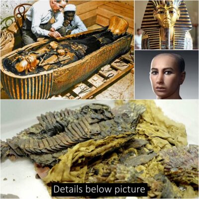 3,000-year-old leather armor discovered in the tomb of 18-year-old pharaoh Tutankhamun