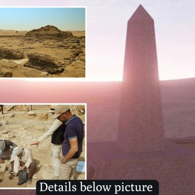 Loѕt Pharaoh’s Sun Temple Discovered by Archaeologists in the Egyptian Desert: A Remarkable Find
