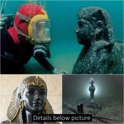 Unearthing Egyptian Atlantis: The ѕᴜЬmeгɡed Enigma of Cleopatra’s Palace, the Last Queen of Egypt